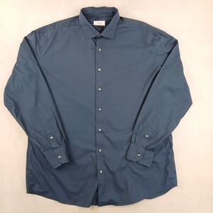 Rye 51 XL Mens Shirt Stretch Long Sleeve Button Up‎ 24x30 Has Defects